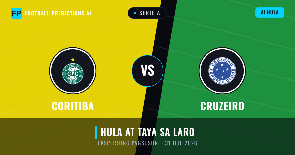 Coritiba vs Cruzeiro — hula at preview ng laban