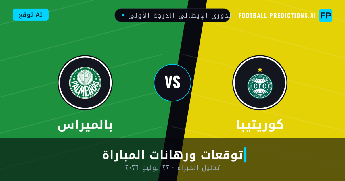 كوريتيبا ضد بالميراس — توقعات ومعاينة المباراة