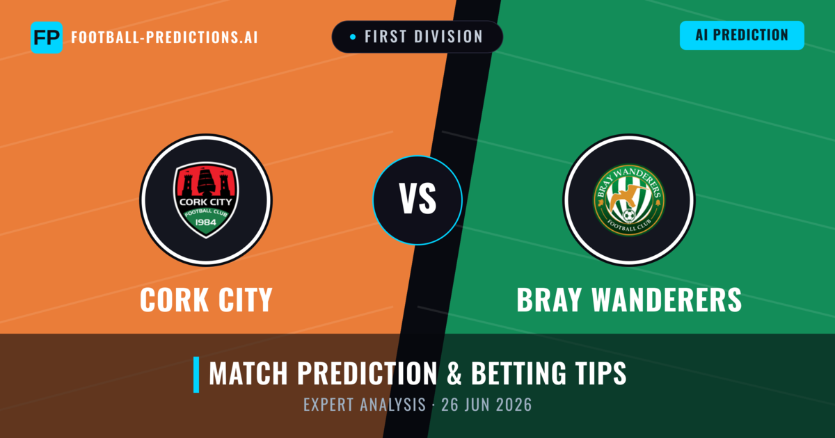 Cork City vs Bray Wanderers — match prediction & preview