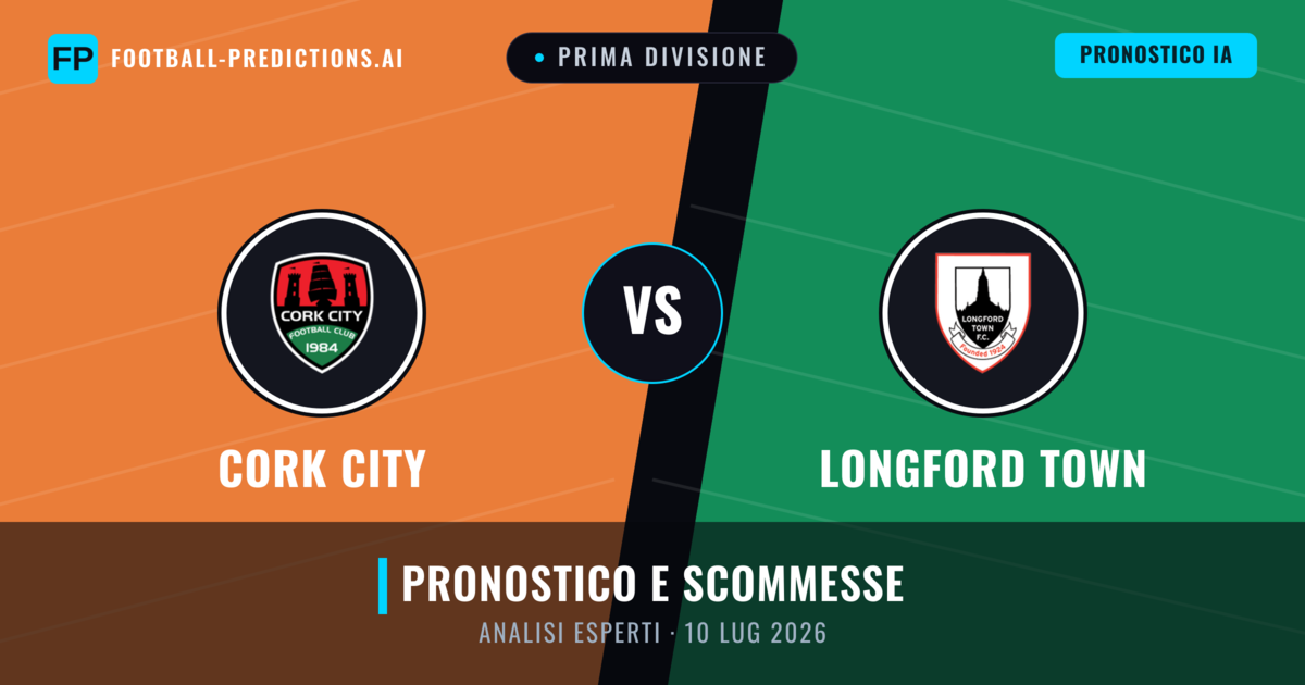 Cork City vs Longford Town — pronostico e anteprima del match