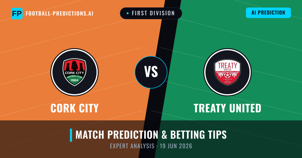 Cork City vs Treaty United — match prediction & preview
