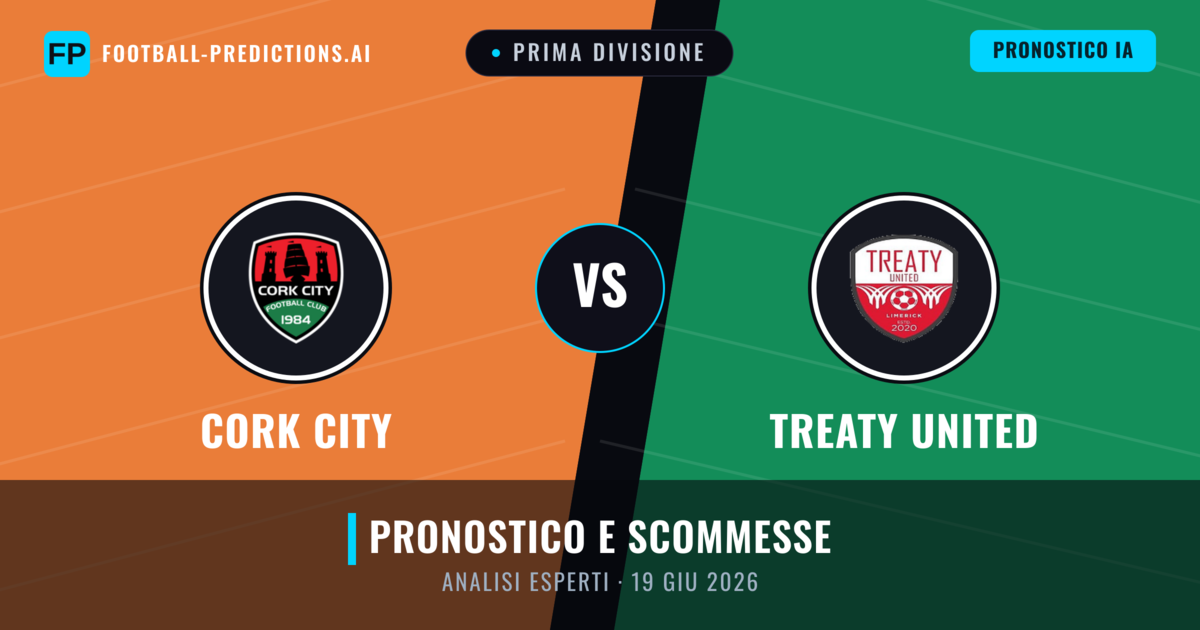 Cork City vs Treaty United — pronostico e anteprima del match
