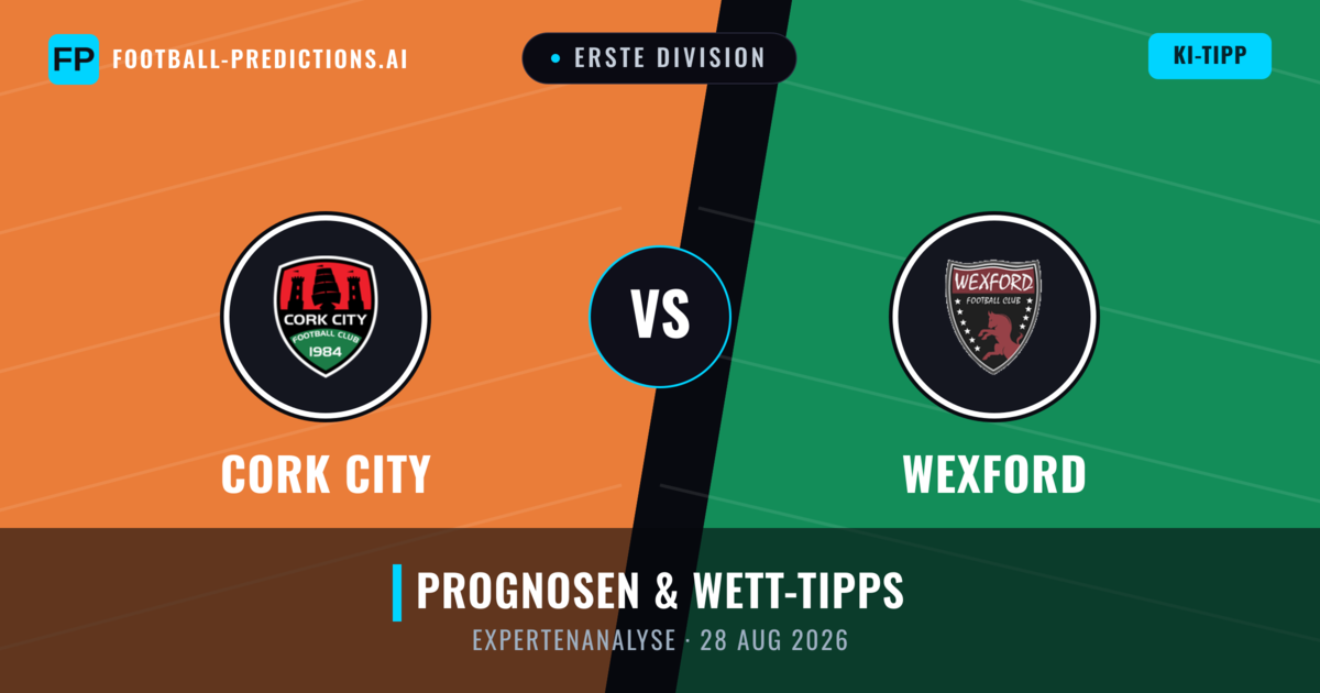 Cork City vs Wexford — Prognose und Spielvorschau