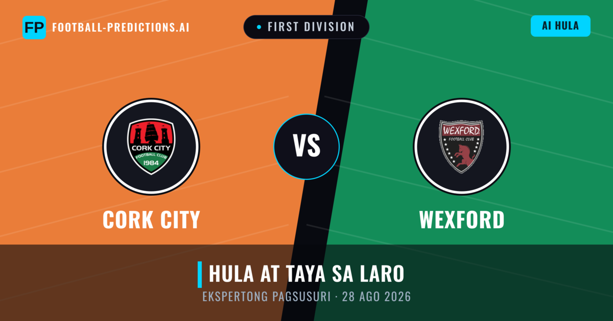 Cork City vs Wexford — hula at preview ng laban