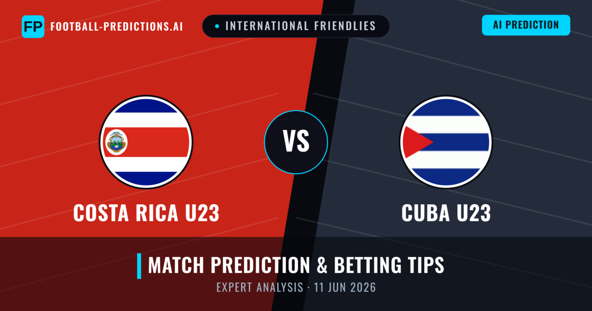 Costa Rica U23 vs Cuba U23 — match prediction & preview