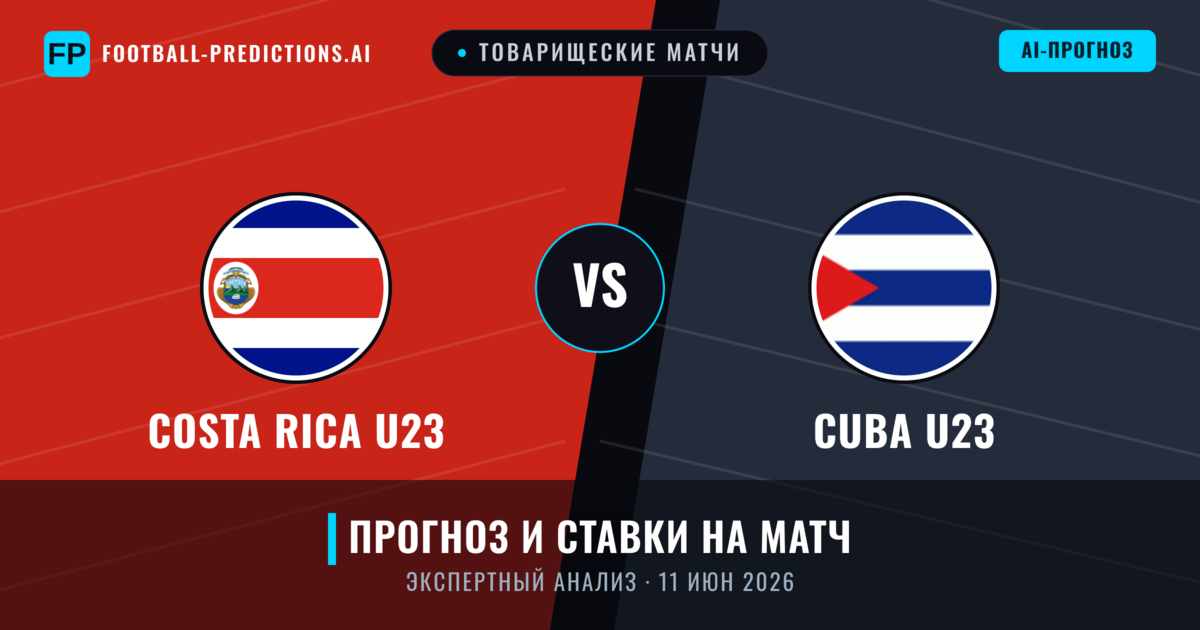 Costa Rica U23 – Cuba U23 — прогноз и превью матча