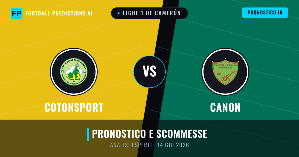 Cotonsport vs Canon — pronostico e anteprima del match
