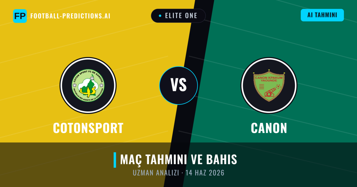 Cotonsport - Canon — maç tahmini ve önizleme