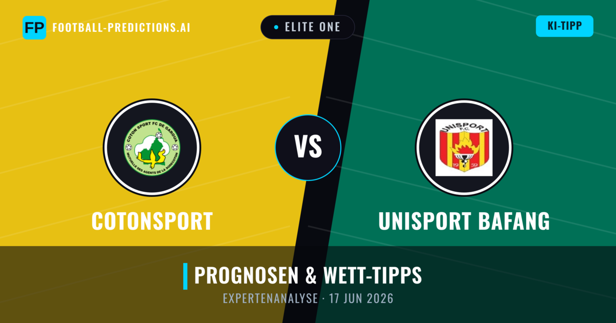 Cotonsport vs Unisport Bafang — Prognose und Spielvorschau