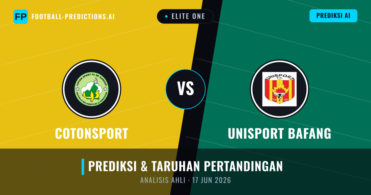 Cotonsport vs Unisport Bafang — prediksi dan pratinjau pertandingan
