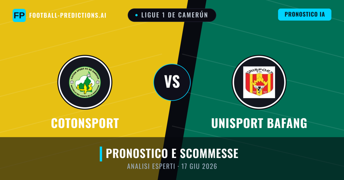 Cotonsport vs Unisport Bafang — pronostico e anteprima del match