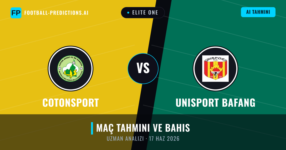 Cotonsport - Unisport Bafang — maç tahmini ve önizleme