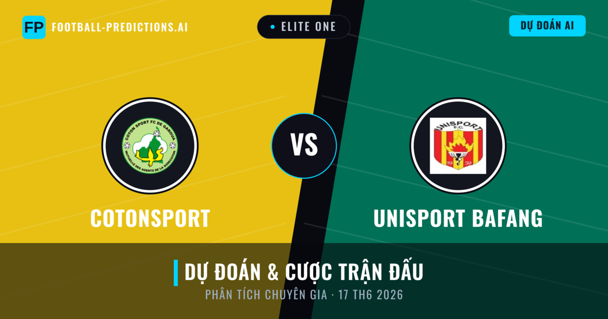 Cotonsport vs Unisport Bafang — dự đoán và xem trước trận đấu