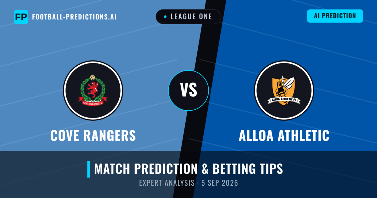 Cove Rangers vs Alloa Athletic — match prediction & preview
