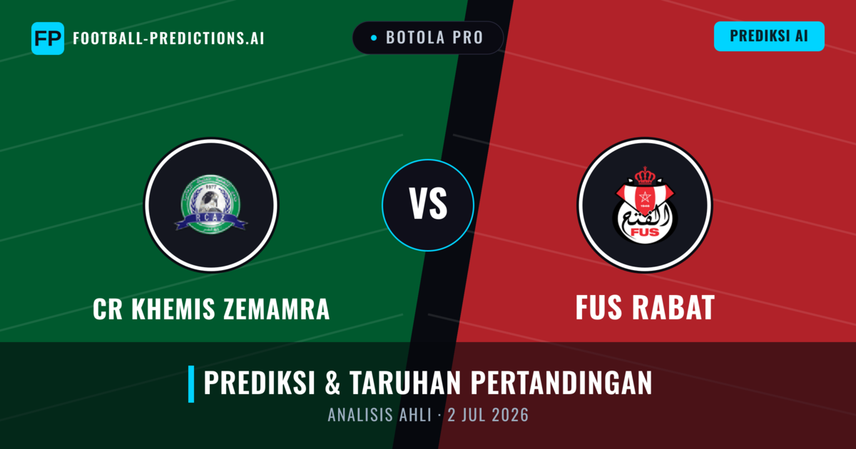 CR Khemis Zemamra vs FUS Rabat — prediksi dan pratinjau pertandingan