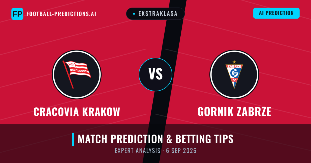 Cracovia Krakow vs Gornik Zabrze — match prediction & preview