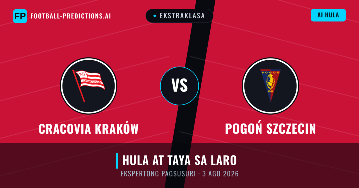 Cracovia Kraków vs Pogoń Szczecin — hula at preview ng laban
