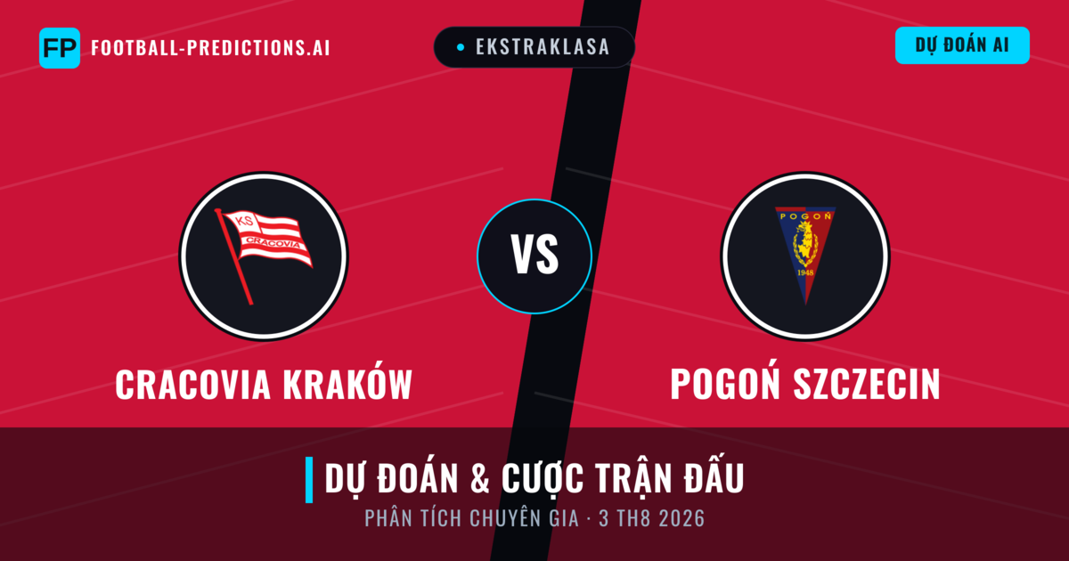 Cracovia Kraków vs Pogoń Szczecin — dự đoán và xem trước trận đấu
