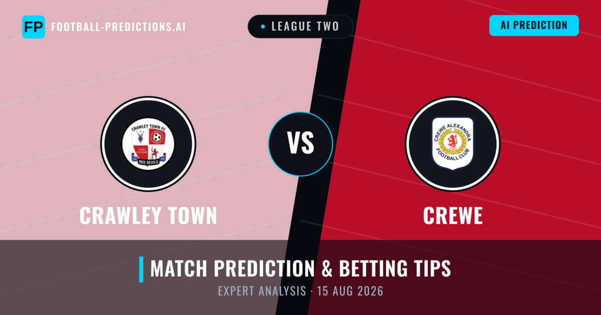 Crawley Town vs Crewe — match prediction & preview