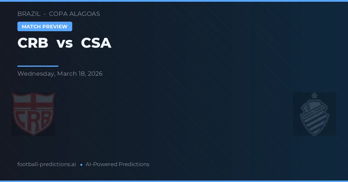 CRB vs CSA — match prediction & preview
