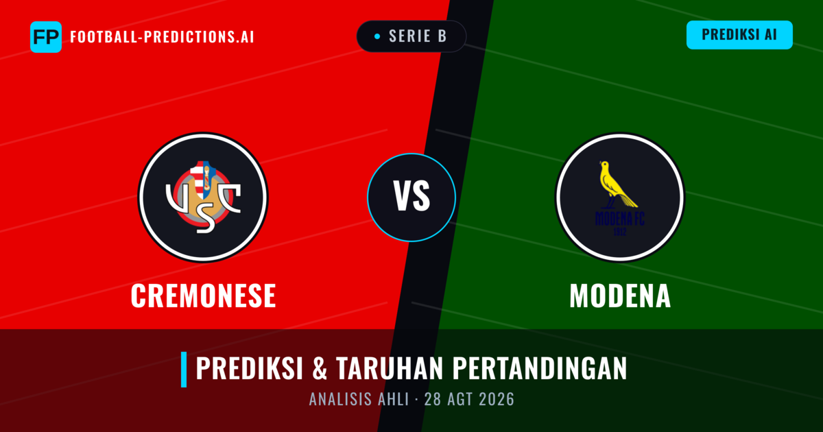 Cremonese vs Modena — prediksi dan pratinjau pertandingan