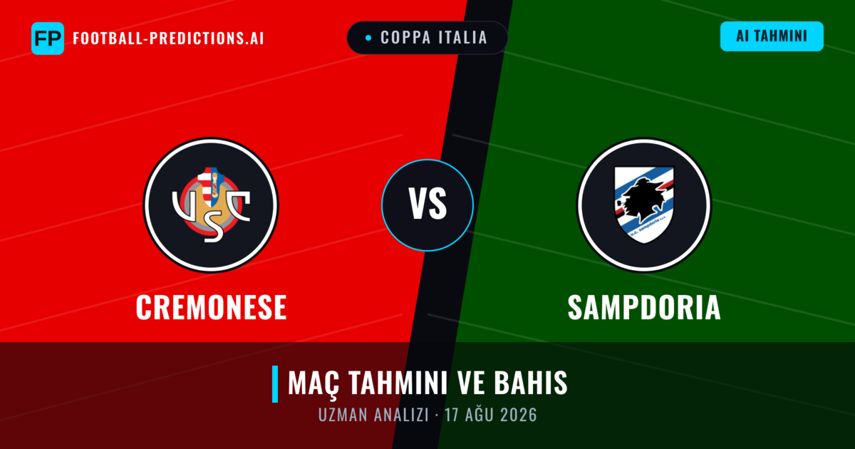 Cremonese - Sampdoria — maç tahmini ve önizleme
