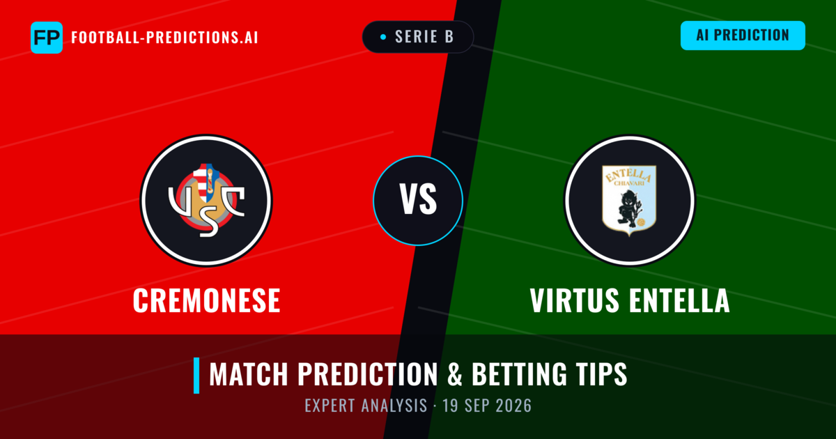 Cremonese vs Virtus Entella — match prediction & preview