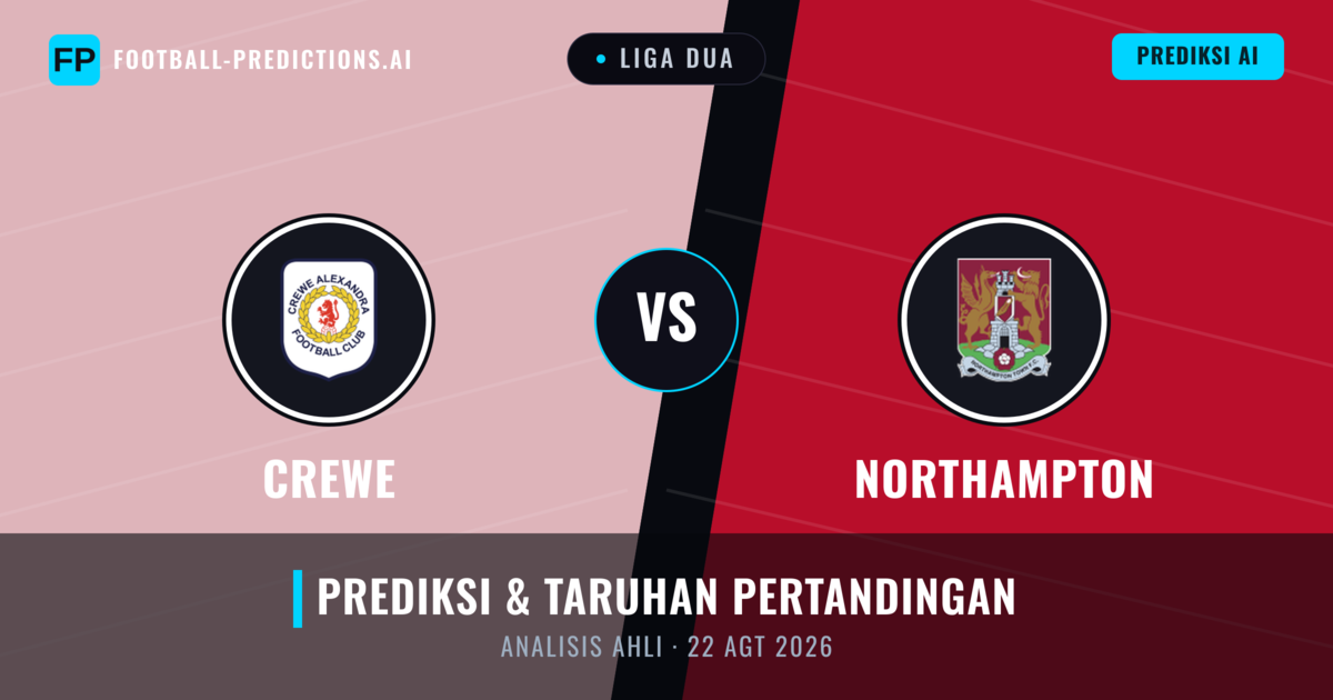 Crewe vs Northampton — prediksi dan pratinjau pertandingan