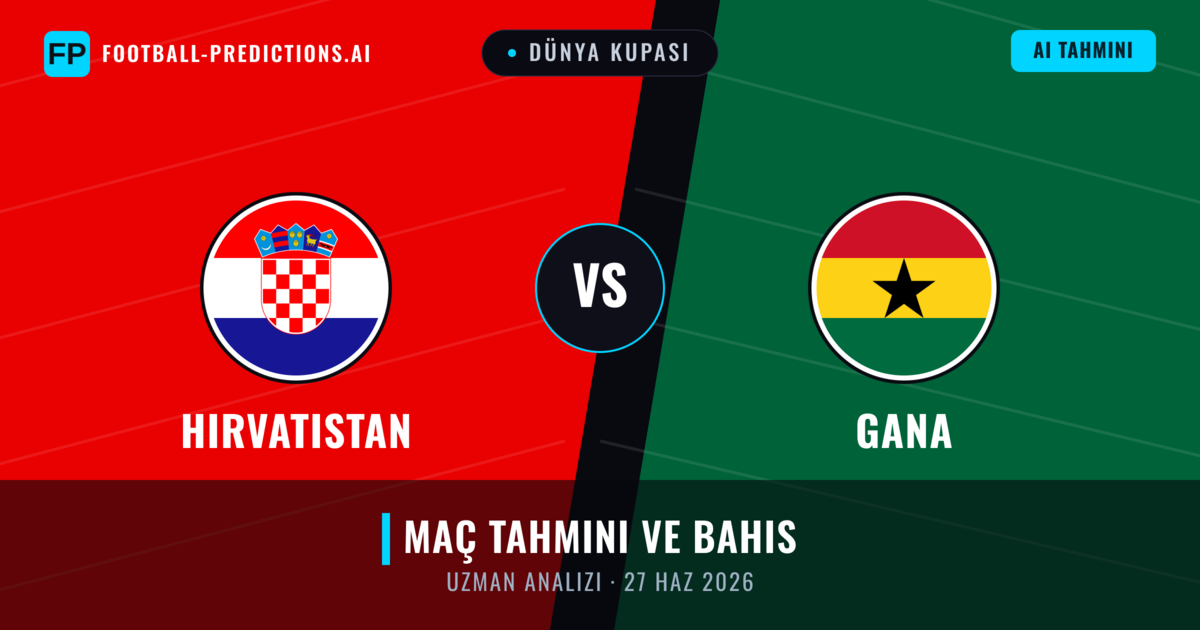 Hırvatistan - Gana — maç tahmini ve önizleme
