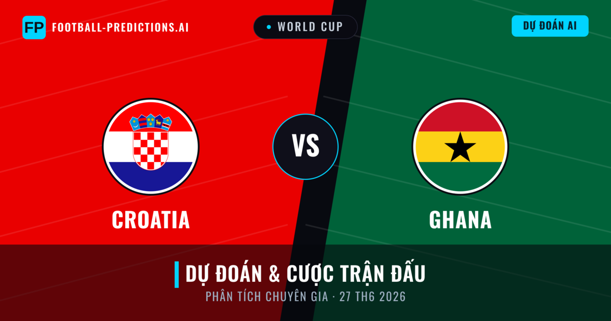 Croatia vs Ghana — dự đoán và xem trước trận đấu