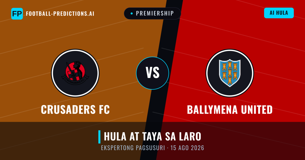 Crusaders FC vs Ballymena United — hula at preview ng laban