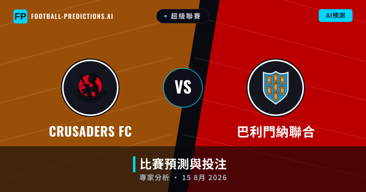 crusaders fc vs 巴利門納聯合 — 比赛预测和前瞻