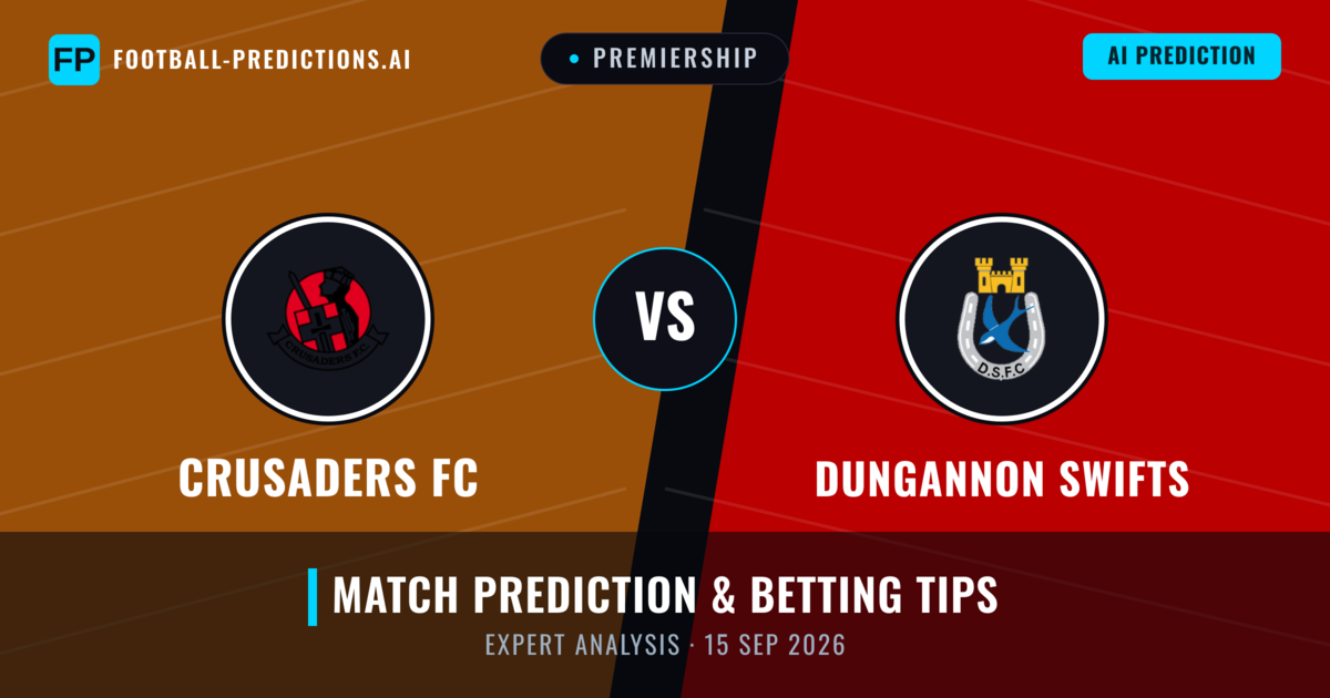 Crusaders FC vs Dungannon Swifts — match prediction & preview