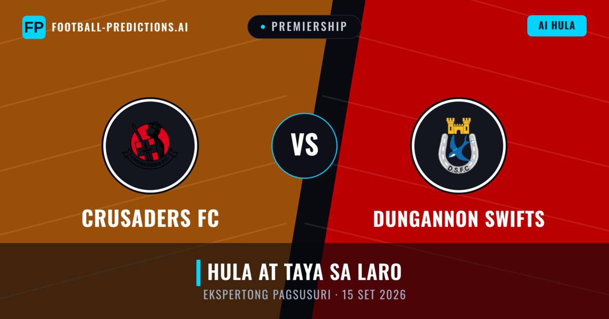 Crusaders FC vs Dungannon Swifts — hula at preview ng laban