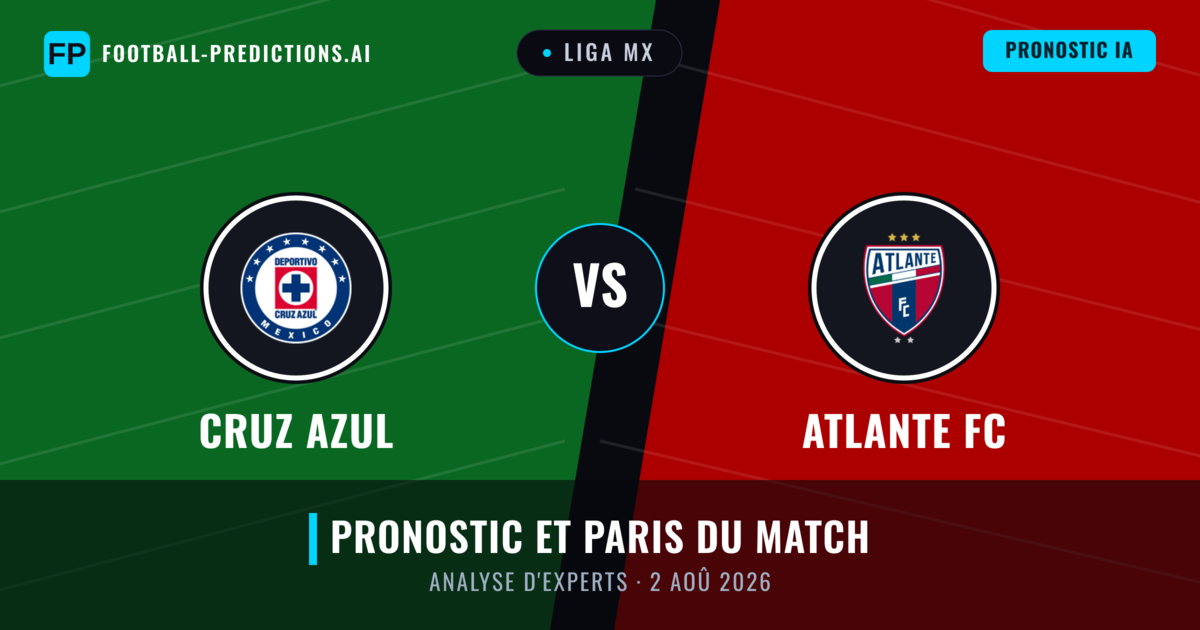 Cruz Azul vs Atlante FC — pronostic et avant-match