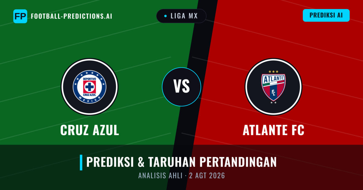 Cruz Azul vs Atlante FC — prediksi dan pratinjau pertandingan