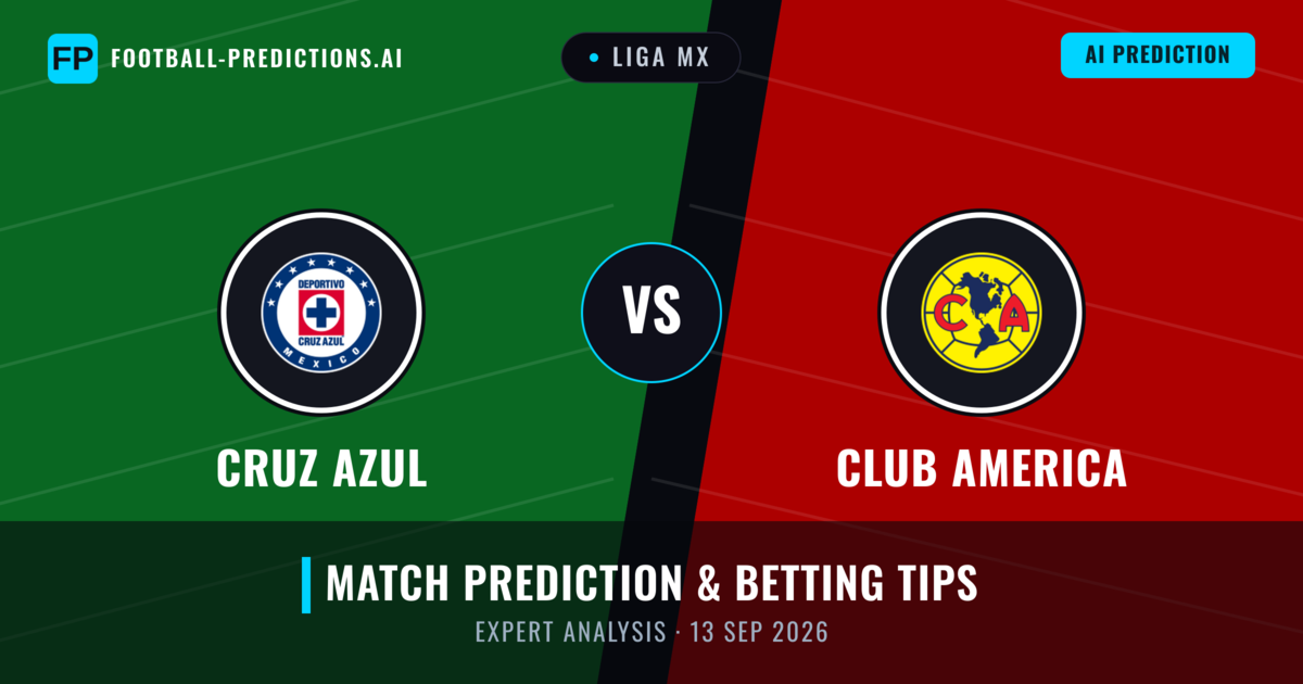 Cruz Azul vs Club America — match prediction & preview