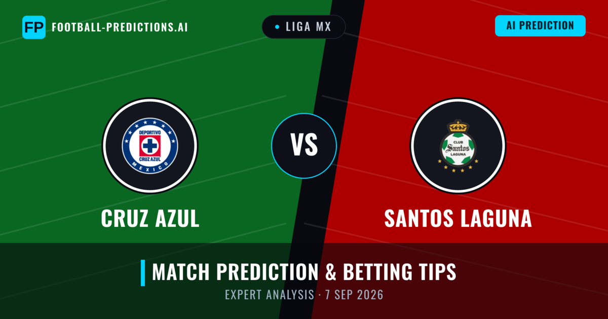 Cruz Azul vs Santos Laguna — match prediction & preview