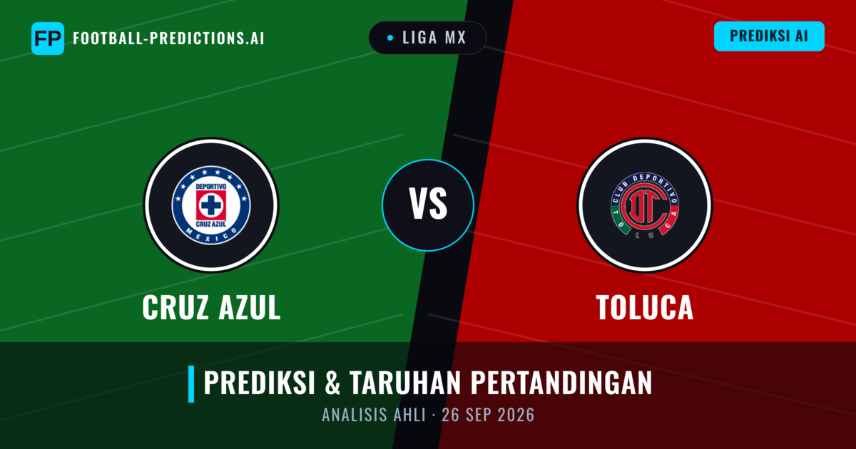 Cruz Azul vs Toluca — prediksi dan pratinjau pertandingan