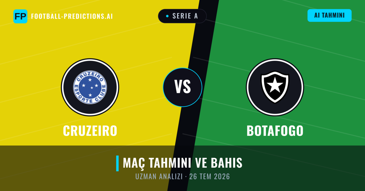 Cruzeiro - Botafogo — maç tahmini ve önizleme