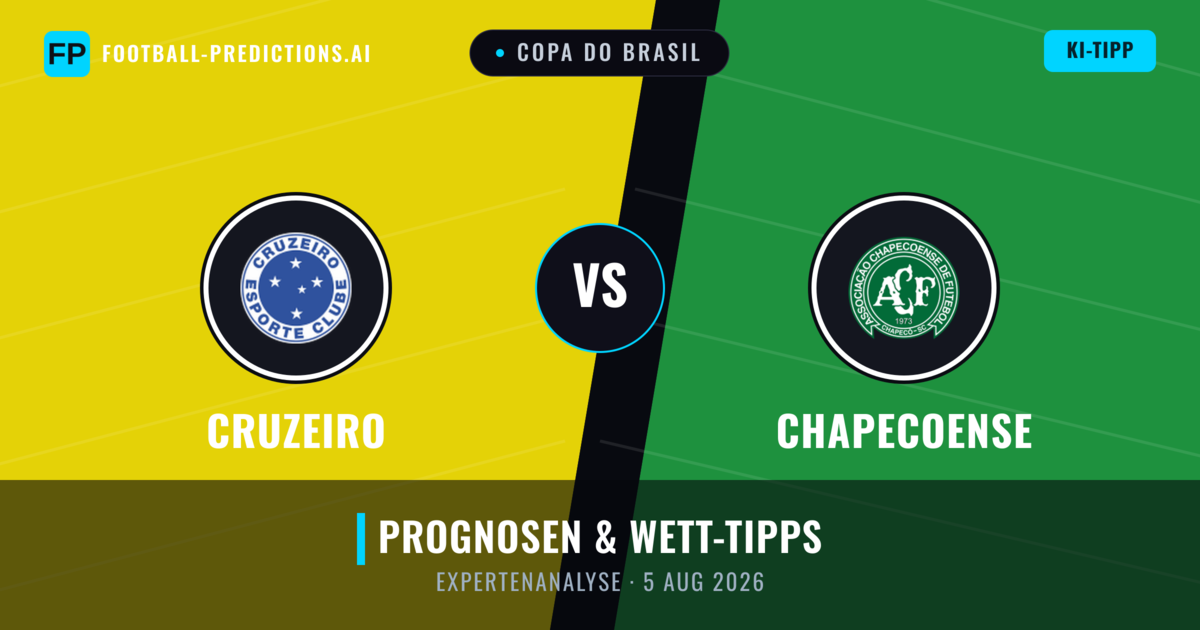 Cruzeiro vs Chapecoense — Prognose und Spielvorschau