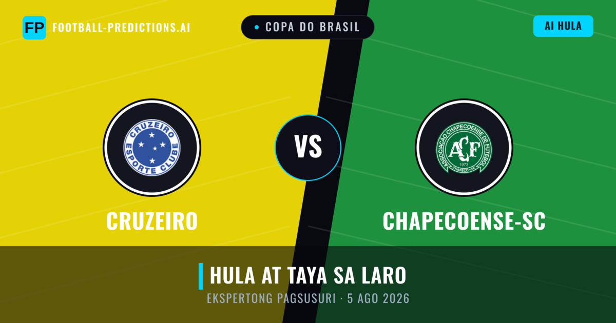 Cruzeiro vs Chapecoense-sc — hula at preview ng laban