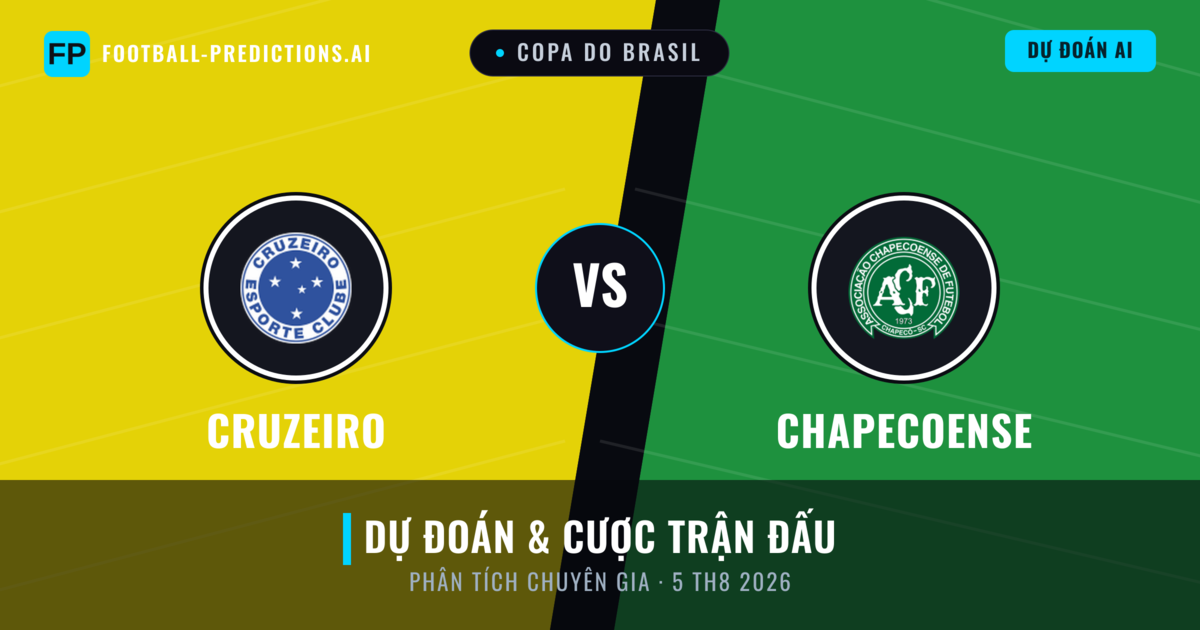 Cruzeiro vs Chapecoense — dự đoán và xem trước trận đấu