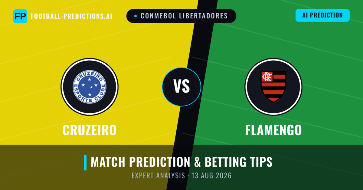 Cruzeiro vs Flamengo — match prediction & preview