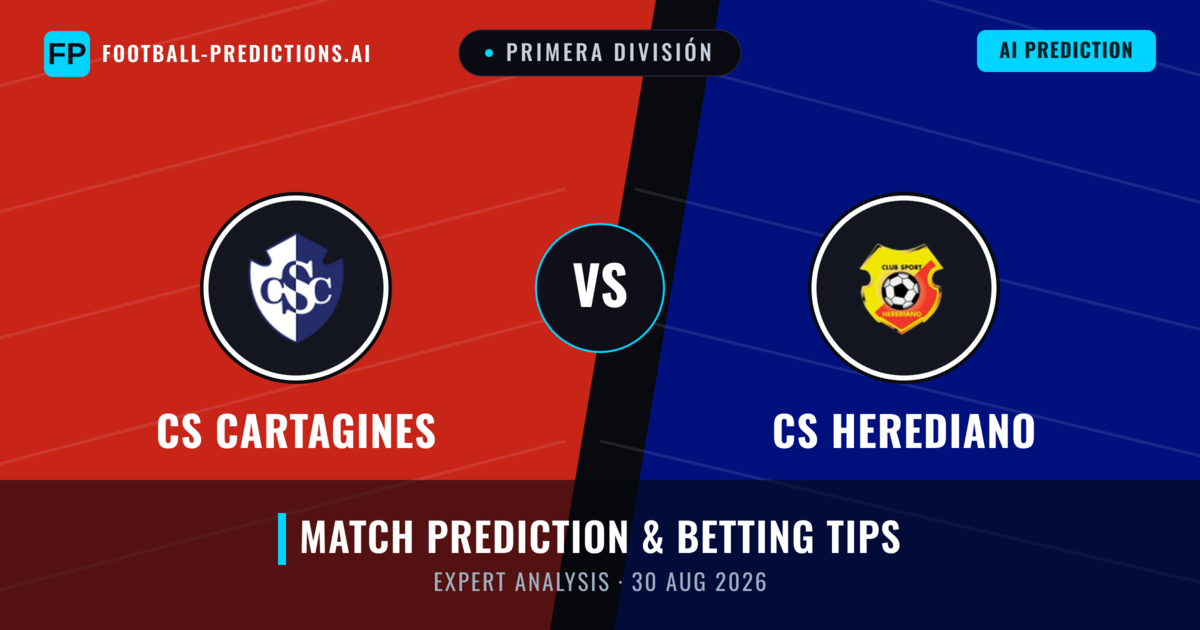 CS Cartagines vs CS Herediano — match prediction & preview