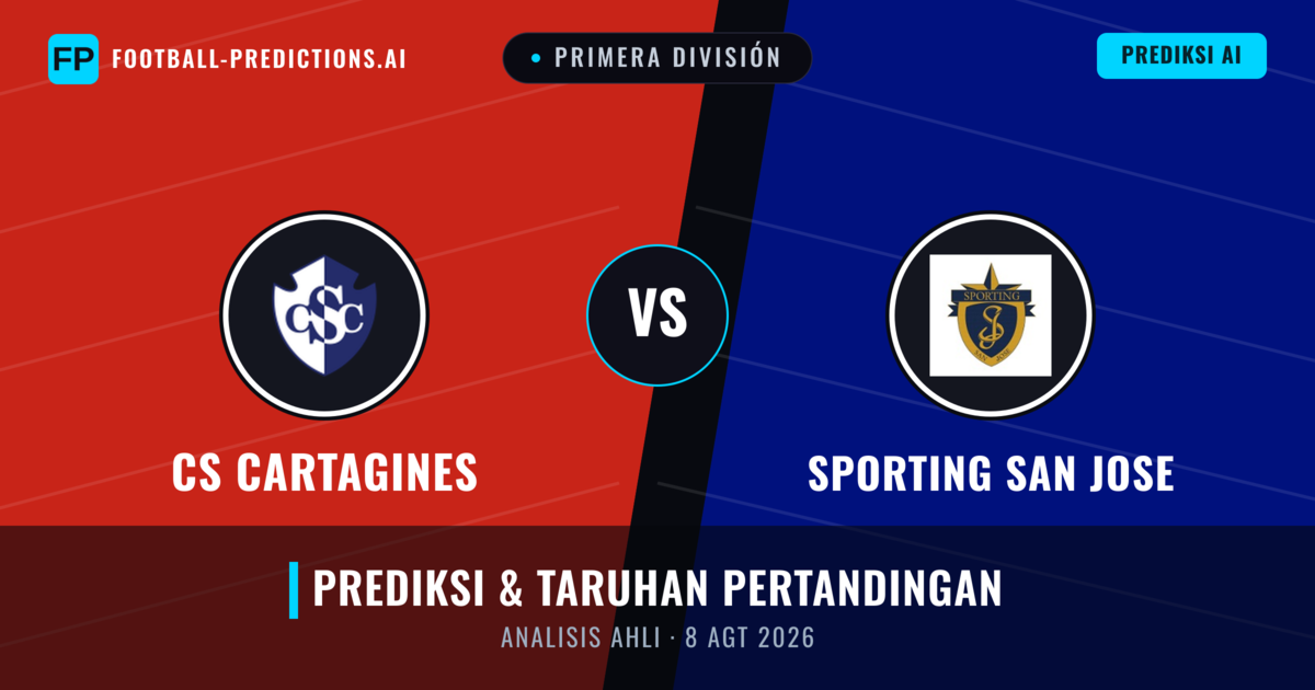 CS Cartaginés vs Sporting San José — prediksi dan pratinjau pertandingan
