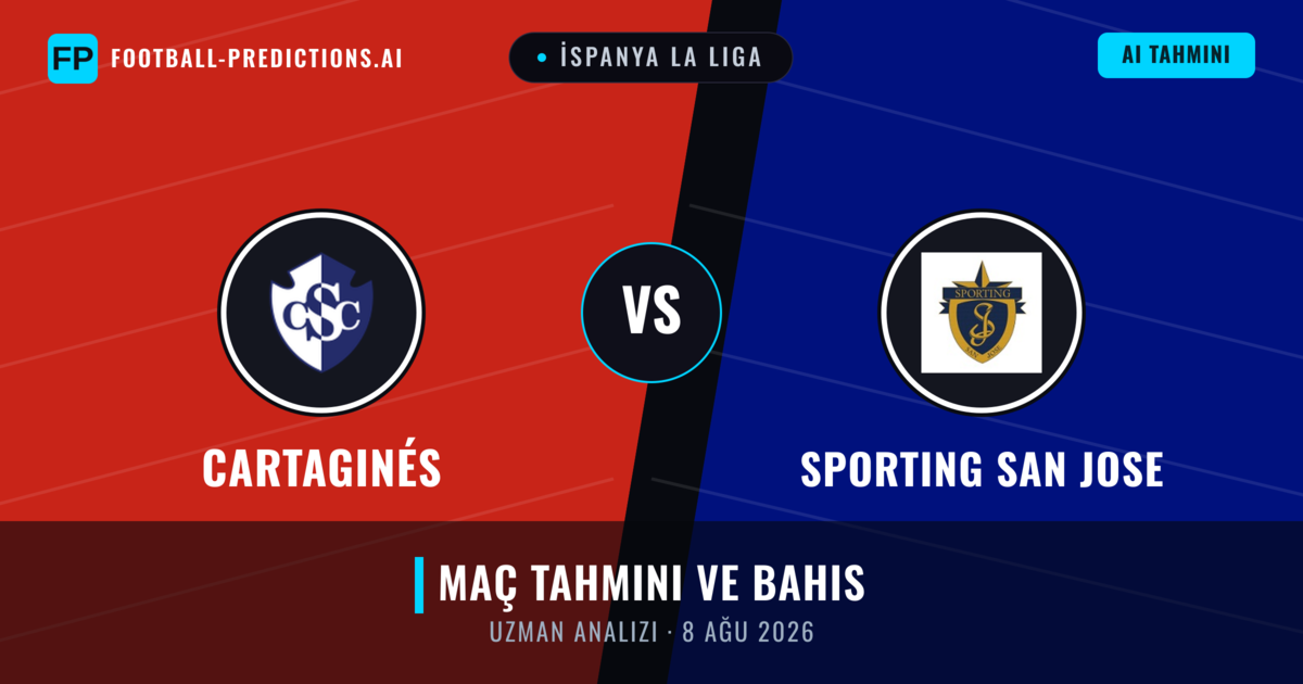 Cartaginés - Sporting San Jose — maç tahmini ve önizleme