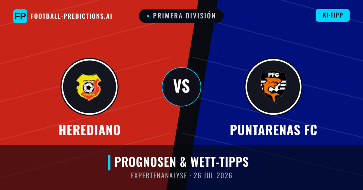 Herediano vs Puntarenas FC — Prognose und Spielvorschau