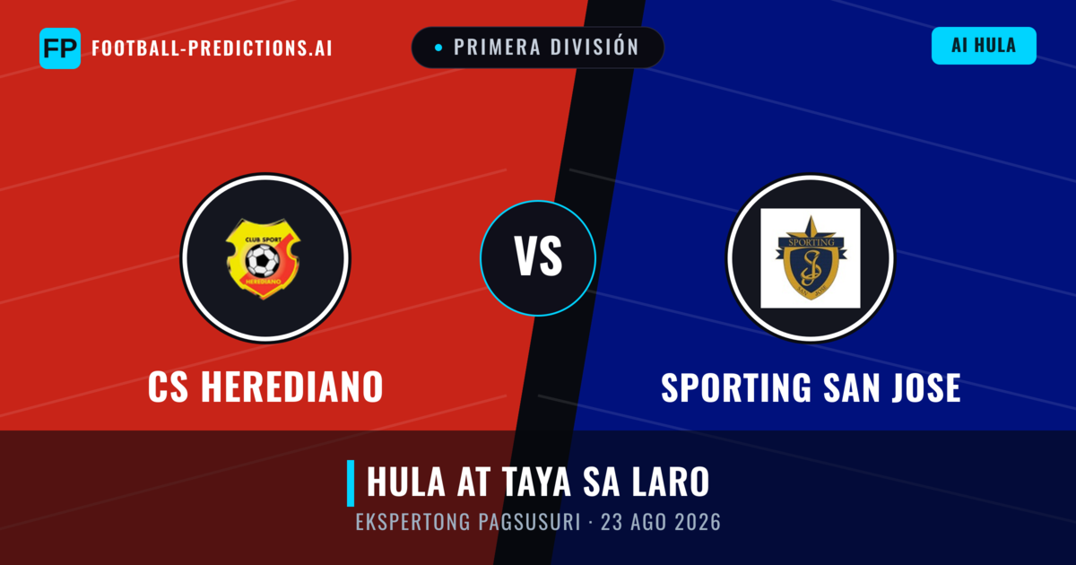 CS Herediano vs Sporting San Jose — hula at preview ng laban