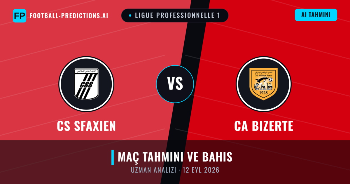 CS Sfaxien - CA Bizerte — maç tahmini ve önizleme